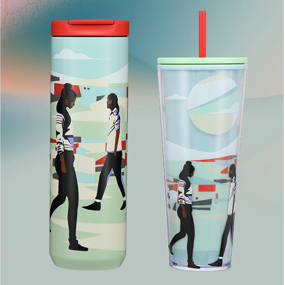 STARBUCKS LOU DAMON ARTIST COLLECTION - Picture 1 of 14